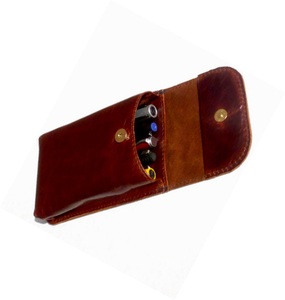 Estuche para bolígrafos con ranura Estuche de cuero para lápices de cuero Premium - Product Image 1