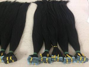 เทปต่อผมแบบ Pre-Bonded ขนาด 30 นิ้ว ผมแท้เวียดนามสีดำธรรมชาติ  แบบยืด  100% Cabello 100 ตรง เกรด 9A - Product Image 1