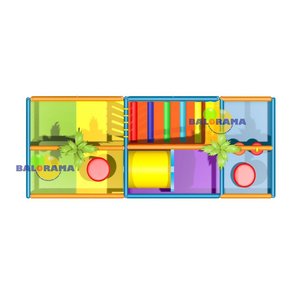 Parque Infantil Interior Pequeño, Nuevo Modelo de Parque Infantil Suave para Niños, Zona de Juegos Suave, Castillo Inflable - Product Image 4