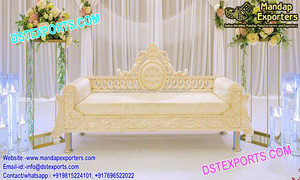 Conjunto de sofás de cuero con respaldo alto para boda, conjunto de sofás para salón - Product Image 3