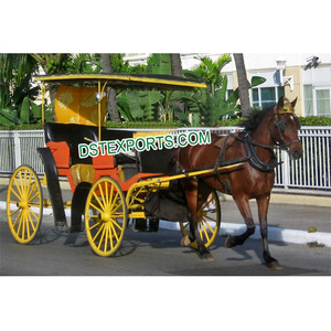 Horse Drawn Surrey Carriage <b>Buggy</b> Wedding Hand Driven Horse Drawn Tonga Horse Drawn Wedding Tonga <b>Buggy</b> Manufacturers Sydney - Product Image 1