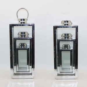 Linternas clásicas colgantes de acero inoxidable para decoración de boda, linternas de Metal de alta calidad, disponibles a precio a granel - Product Image 5