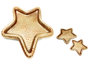 Nouvelle tendance Plateau décoratif en aluminium en forme de feuille moderne et élégant pour la décoration de table à manger de mariage avec logo personnalisé - Product Image 2