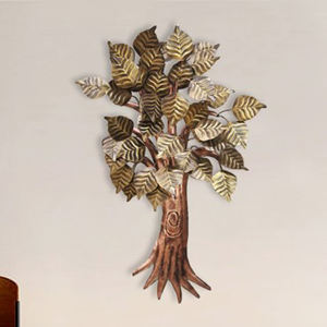 Décor mural de l'arbre en fer métallique, décoration de maison - Product Image 1