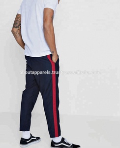 Pantalones Jogger de Lona de Algodón Azul Marino Personalizados al por Mayor AA 1542 Pantalones Deportivos de Cintura Media Estilo Corto Talla Grande Moda Urbana - Product Image 2