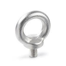 Boulons de levage à œil en laiton standard Din Écrous Filetage M3 M4 Finition zinguée Tailles disponibles 10mm 16mm 20mm 25mm pour le plastique - Product Image 3