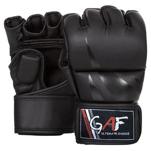 Usine GAF Gants de boxe professionnels personnalisés bon marché Offre Spéciale logo de personnalisation d'usine produit dans un noir rouge bleu - Product Image 1