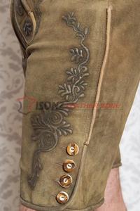 Nouveauté Short bavarois Oktoberfest élégant pour homme, couleur personnalisée, Lederhosen Mid Anti-Wrinkle, grande taille, Kurze brodé - Product Image 3