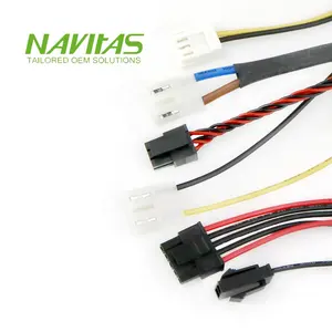 Molex carcaça de crimpagem, micro-fit 3.0 5 pinos 6 pinos 3 pinos 3.96mm montagem personalizada