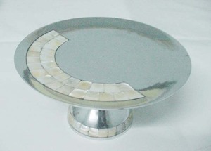 Frutero de aluminio pulido para el hogar, Hotel, restaurante, Spa y centro de fiestas de boda, plato de exhibición de frutas de Metal duradero - Product Image 4