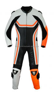 Combinaison de protection imperméable et personnalisée de qualité supérieure veste de course de moto en cuir véritable personnalisée - Product Image 2