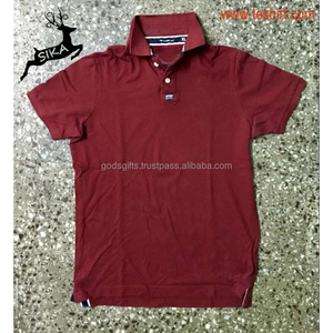 Oem Plain Polo T-shirt with Your Oem logo Factory Direct Cheap Wholesale Plain Polo Collar T-shirt Tirupur Organic Cotton - Product Image 1