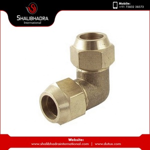 ชิ้นส่วนทองเหลืองกลึง CNC ชนิดเจาะเจาะวัสดุโลหะผู้ผลิตอินเดีย - Product Image 4