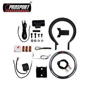 Compteur EGT de température automatique de crête tricolore de 80mm Nouvelle jauge de température des gaz d'échappement - Product Image 5