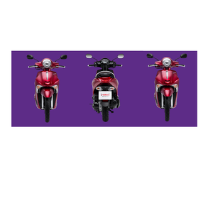 Top quality scooter motorcycle 125cc with good price for sale (Janusv Standard) Red/ Bllue/ White - Product Image 1