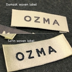 Étiquettes tissées en satin pour vêtements, design personnalisé, prix bas - Product Image 4