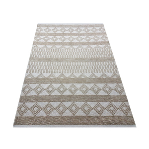 ผู้ผลิตอินเดียคุณภาพที่เหนือกว่าการออกแบบปักแบบกําหนดเองพรมทอแบนขนสัตว์ในราคาต่ําสุด - Product Image 1