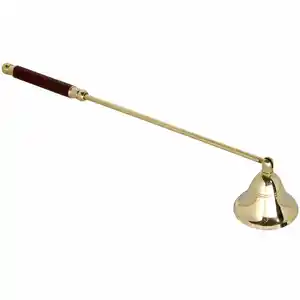 Brass Candle Snuffer Theo Phong Cách Victoria Với Kết Thúc Mạ Niken Chất Lượng Cao