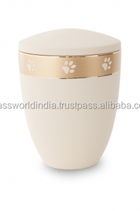 Simple Red Brass Pet <b>Funeral</b> Urn By Brassworld India By Brassworld India <b>Funeral</b> <b>Supplies</b> - Product Image 4