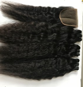 La meilleure couleur naturelle douce et lisse non traitée de prolongements indiens de cheveux humains de Vierge de Remy - Product Image 5