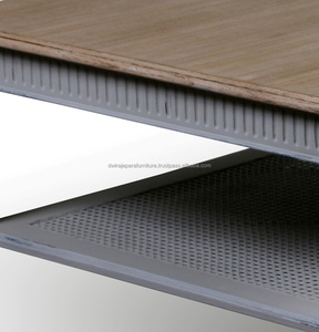 Meubles de table basse gris français d'Indonésie - Product Image 4