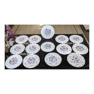 Plaques incrustées de marbre pour décoration Unique, 50 pièces - Product Image 1