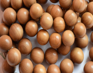 Cuentas espiritual de madera de sándalo sueltas y Rosario tibetano Mala Producto espiritual - Product Image 2