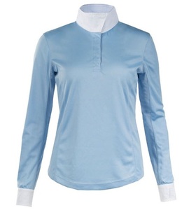 Camisas de manga larga Shemax 2024 de alta calidad superventas personalizadas al por mayor equipo de equitación Ecuestre para mujer - Product Image 1