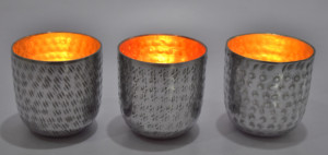 Stylish Iron Handmade <b>Tealight</b> Votive <b>Holder</b> 9x9x9.5 cm for Home Wedding & Christmas Decorations for Gifting Supplies - Product Image 2
