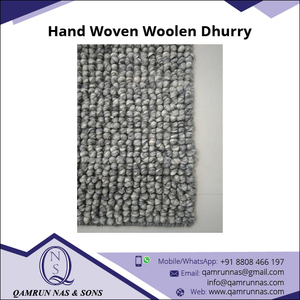 พรมเช็ดเท้าขนสัตว์เนื้อละเอียดสวยงามแบบกลับด้านได้พรมขนสัตว์ทอมือคุณภาพพรีเมียมพรมขนสัตว์สำหรับสวดมนต์สีเทาซักได้ - Product Image 4