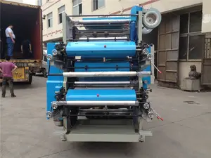 Low Price Automatic 2 Color Flexographic Printing Machine / Flexo Printing Machine