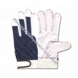 Guantes de cuero de trabajo Nappa de la mejor calidad de Pakistán Guantes de montaje y mecánicos Arbeitshandschuhe de cuero de piel de cabra - Product Image 3
