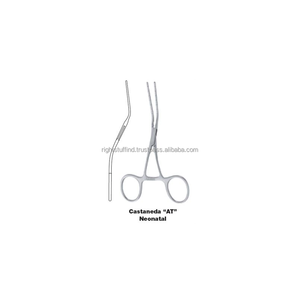 Pinza CASTANEDA para Oclusión Vascular Neonatal, Herramientas Quirúrgicas Avanzadas Atraumáticas, Cirugías Neonatales y Pediátricas, Instrumentos Médicos - Product Image 1