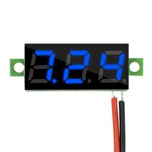 0.28/0.36/0.56 Inch LED Digital Voltmeter Ammeter Car Voltage Current Meter Volt Detector <strong>Tester</strong> Monitor Panel Red - Product Image 3