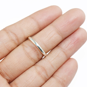 Anillos de plata de ley 925 con forma única Midi, plata fina lisa, exportación y venta al por mayor - Product Image 5