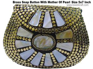 <b>Wedding</b> Evening <b>Clutch</b> Women <b>Clutch</b> Bag 2022 Hot Sale mop Popular gold Party Light Handbag Handmade Fashionable Style - Product Image 4