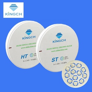 Blocchi di Ceramica in <span class=keywords><strong>Zirconia</strong></span> KINGCH 98mm Certificati CE ad Alta Resistenza per Fresatrici Dentali con Garanzia di 5+ Anni - Product Image 3