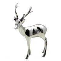 Aluminum Large Reindeer Metal Showpiece Home Decorations