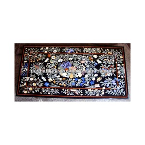Inlay Mable Black <b>Table</b> Dining <b>Tops</b> - Product Image 1