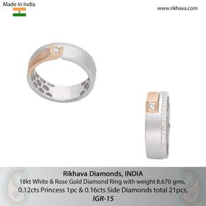<b>Diamond</b> <b>Ring</b> with Free Shipping Customers to Bear Import Duties & Taxes for Purchases Over $2000 - Product Image 2