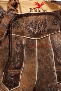 Hombre Casual Alemán Bávaro Oktoberfest Trachten Lederhosen Tallas Grandes con Estilo Bordado - Product Image 3