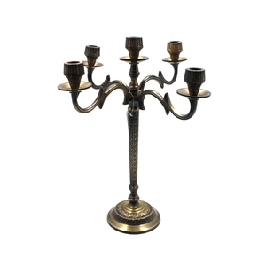 Home Decorative Luxury Designer Best Quality 5 Arm <b>Candelabra</b> Antique Design Pot Tub for Living Room Decor Also Handmade - Product Image 5