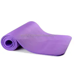 Özelleştirilmiş çevre dostu 4mm - 10mm TEP kapalı hücre Yoga Mat özelleştirilmiş tasarım ve OEM logosu ile