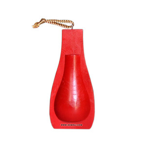 Adornos de madera planos de color personalizado, adornos de Navidad en blanco, decoraciones de árbol - Product Image 4
