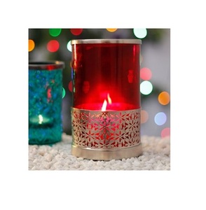 Elegant Metal <b>Tea</b> Light Holder for Home & Office Impressive <b>Candle</b> Holders Lanterns <b>Candle</b> Jars Decor - Product Image 1