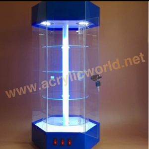 Customized Cigarette Display Clear <b>Acrylic</b> Cigarette Display <b>Shelves</b>/cigarette Stand with Pusher Tray - Product Image 3