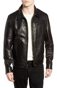 Chaqueta Bomber de cuero de talla grande con estilo para hombre más vendido Cierre de cremallera Transpirable El mejor precio para el invierno en diferentes colores - Product Image 2