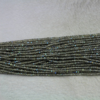 Perles de pierres semi-précieuses naturelles de labradorite bleue facettée micro 3-4mm de qualité supérieure pour la vente en gros - Coszcalt Exports Esoteric