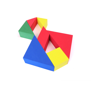 Rompecabezas Tangram de EVA; Bloques de construcción de EVA para juguetes educativos/cuentos de Tangram - Product Image 1