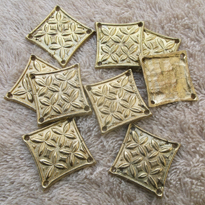 Hebilla de cinturón de latón de estilo medieval de hierro forjado a mano Material de cobre duradero Artículo - Product Image 3